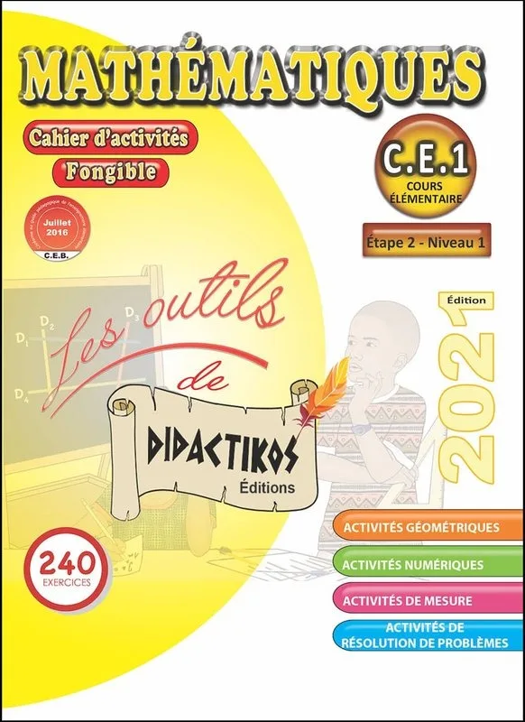 Cahier d’activités mathématiques C.E.1