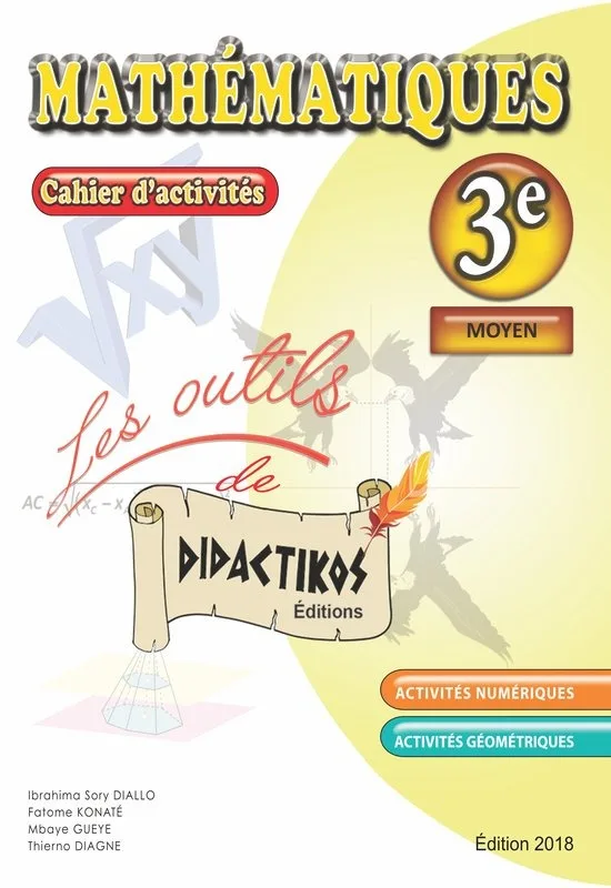 Cahier d’activités mathématiques 3éme