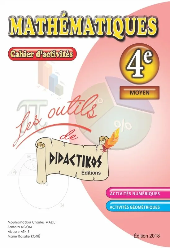 Cahier d’activités mathématiques 4éme