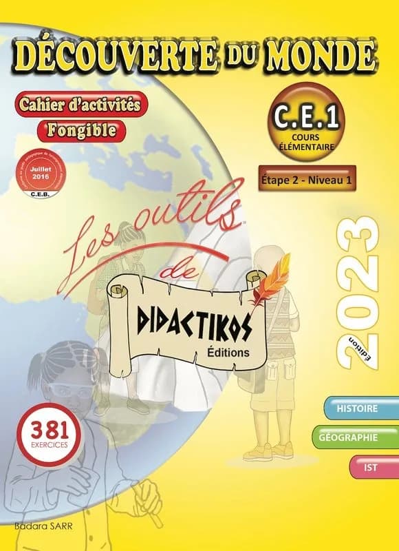Cahier d’activités découverte du monde C.E.1