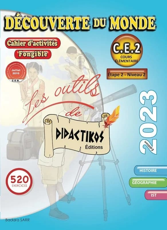 Cahier d’activités Découverte Du Monde C.E.2