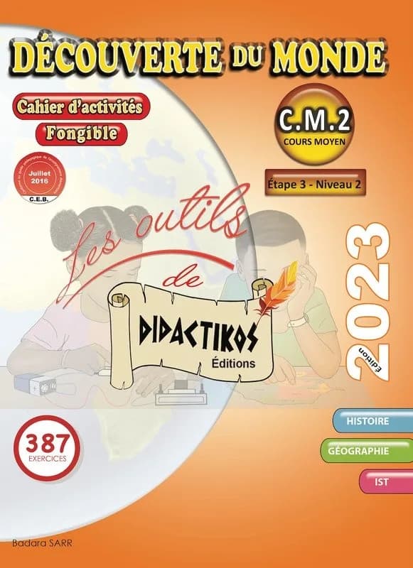 Cahier d’activités Découverte Du Monde C.M.2