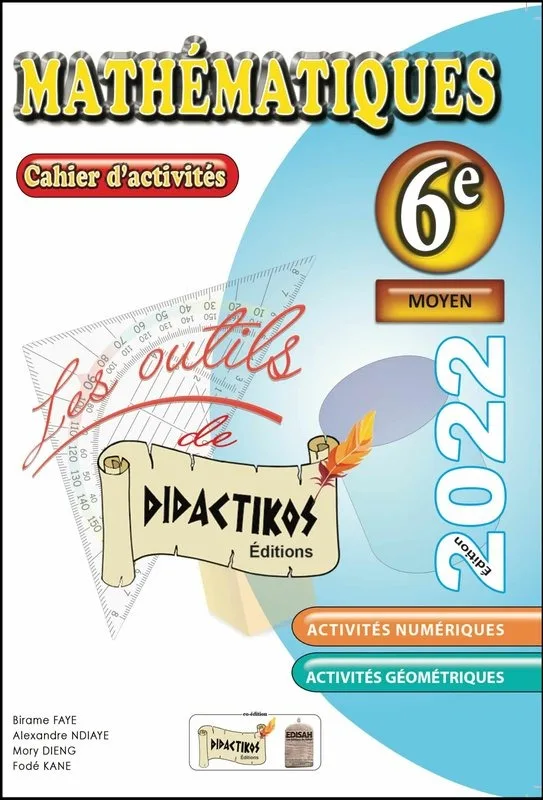 Cahier d’activités maths 6éme