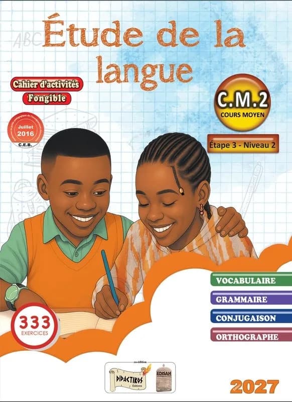 Étude de la langue CM2