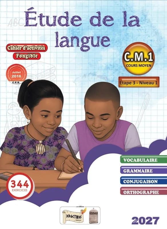 Étude de la langue CM1