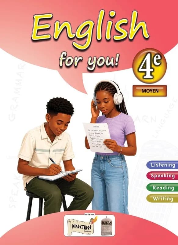Anglais 4ᵉ