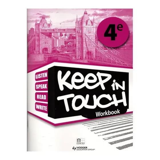 Keep in Touch 4ème Workbook