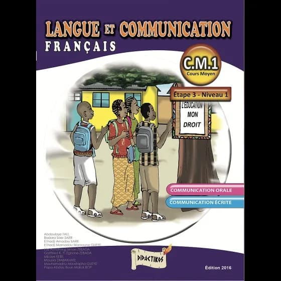 Langue et communication CM1 - Français