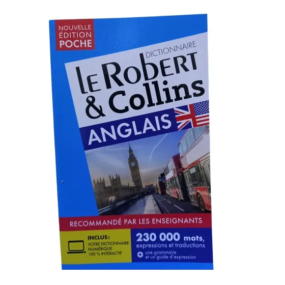 Dictionnaire Le Robert et Collins - Anglais