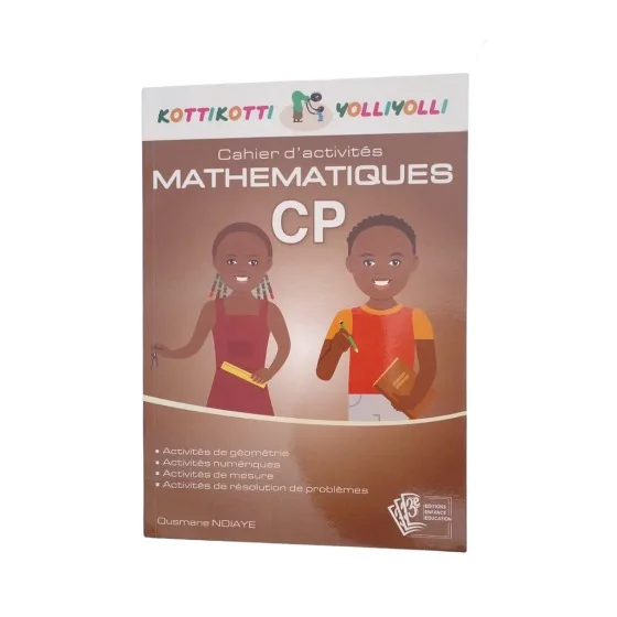 Cahier d'activités Mathématiques CP Kotti Kotti