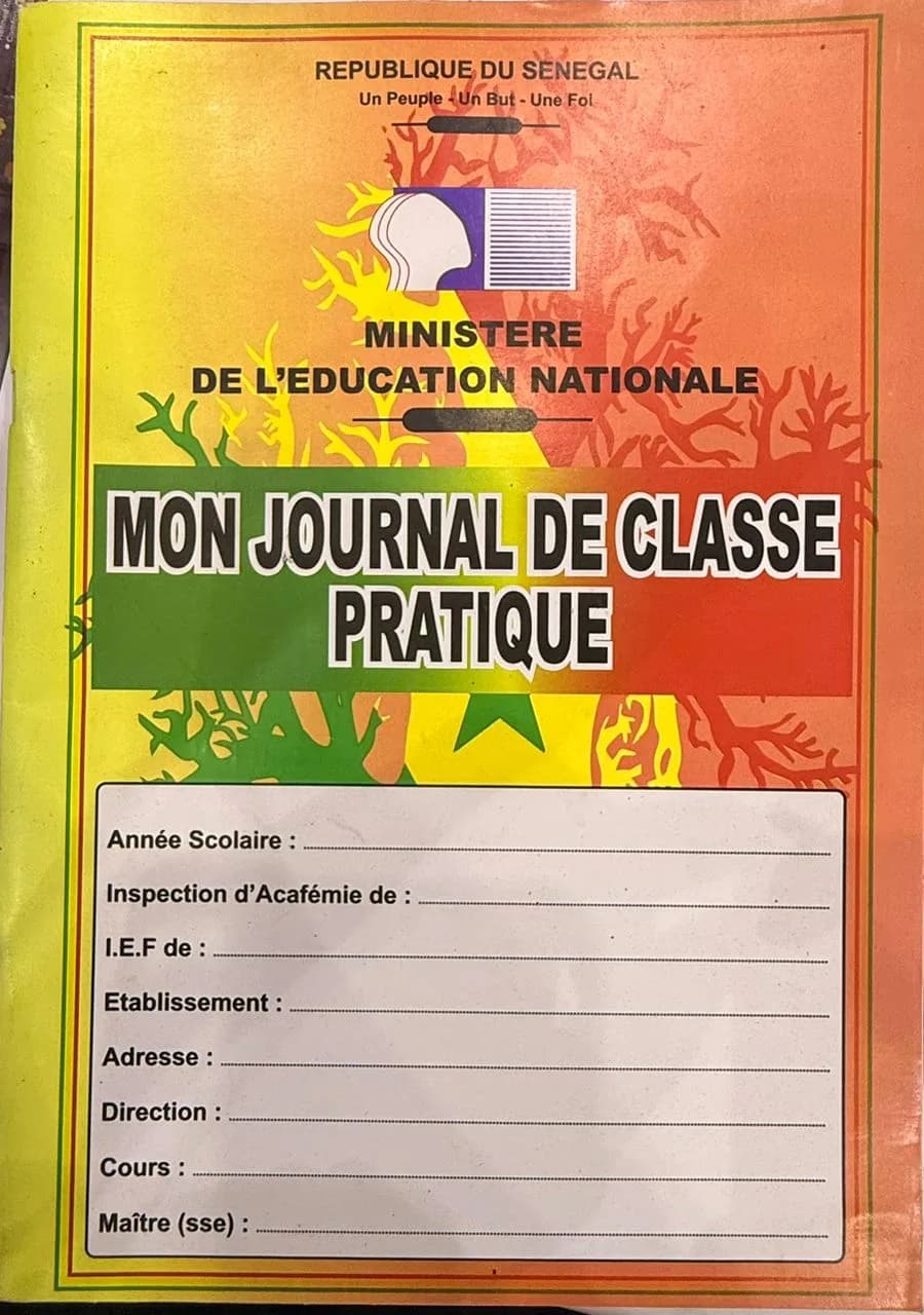 Mon journal de classe pratique
