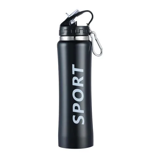 Gourde inox SPORT noire
