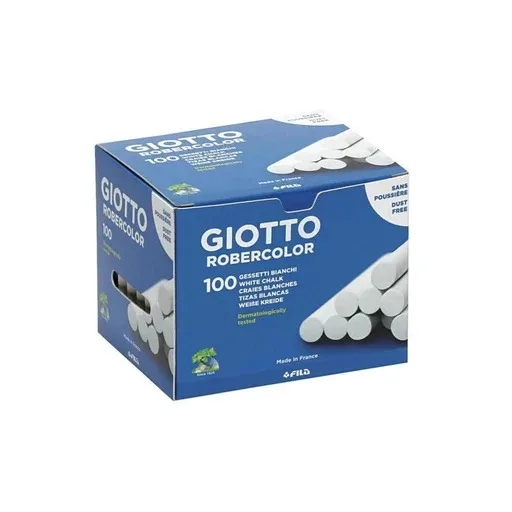 Craies blanches Giotto Robercolor - boite de 100