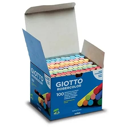 Craies de couleur Giotto Robercolor - boite de 100