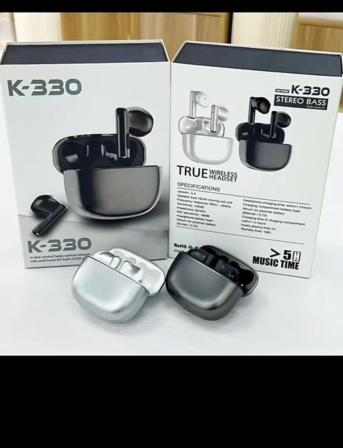 Écouteurs sans fil Bluetooth K-330
