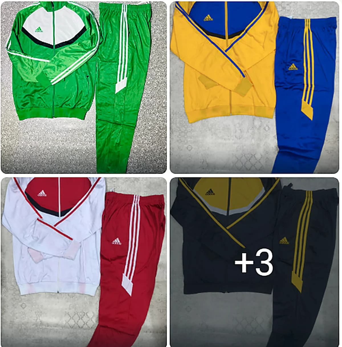 Ensemble survêtement de sport, veste et pantalon