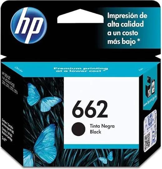 CARTOUCHE HP-662 NOIR