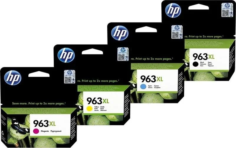 CARTOUCHE HP-963XL ROUGE / BLEU / JAUNE