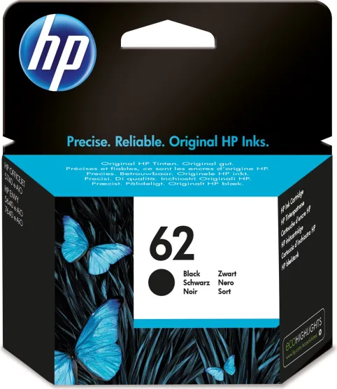 CARTOUCHE HP-62 NOIR