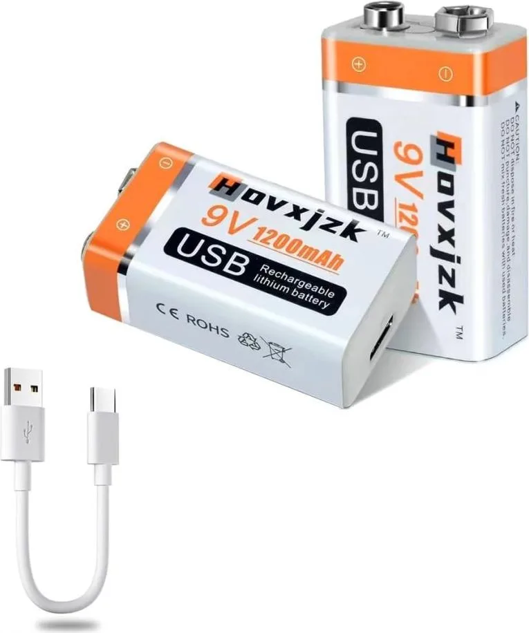 Batterie rechargeable 9V 1200 mAh – Hovxjzk