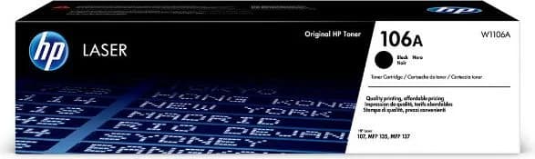 HP 106A (W1106A) Noir – Original