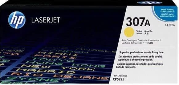 HP 307A (CE742A) Jaune – Original